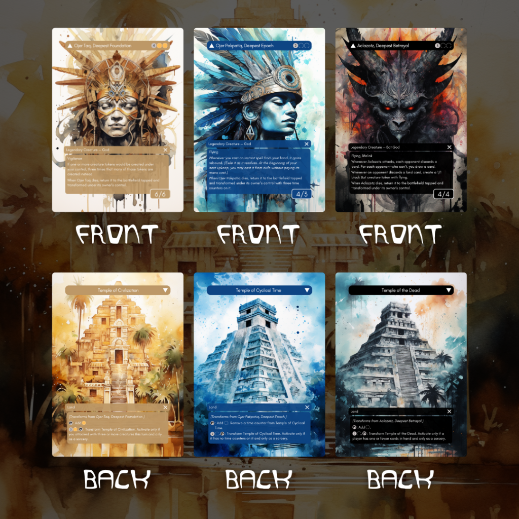 MTG Proxy Commander Starter Pack: Ixalan Gods