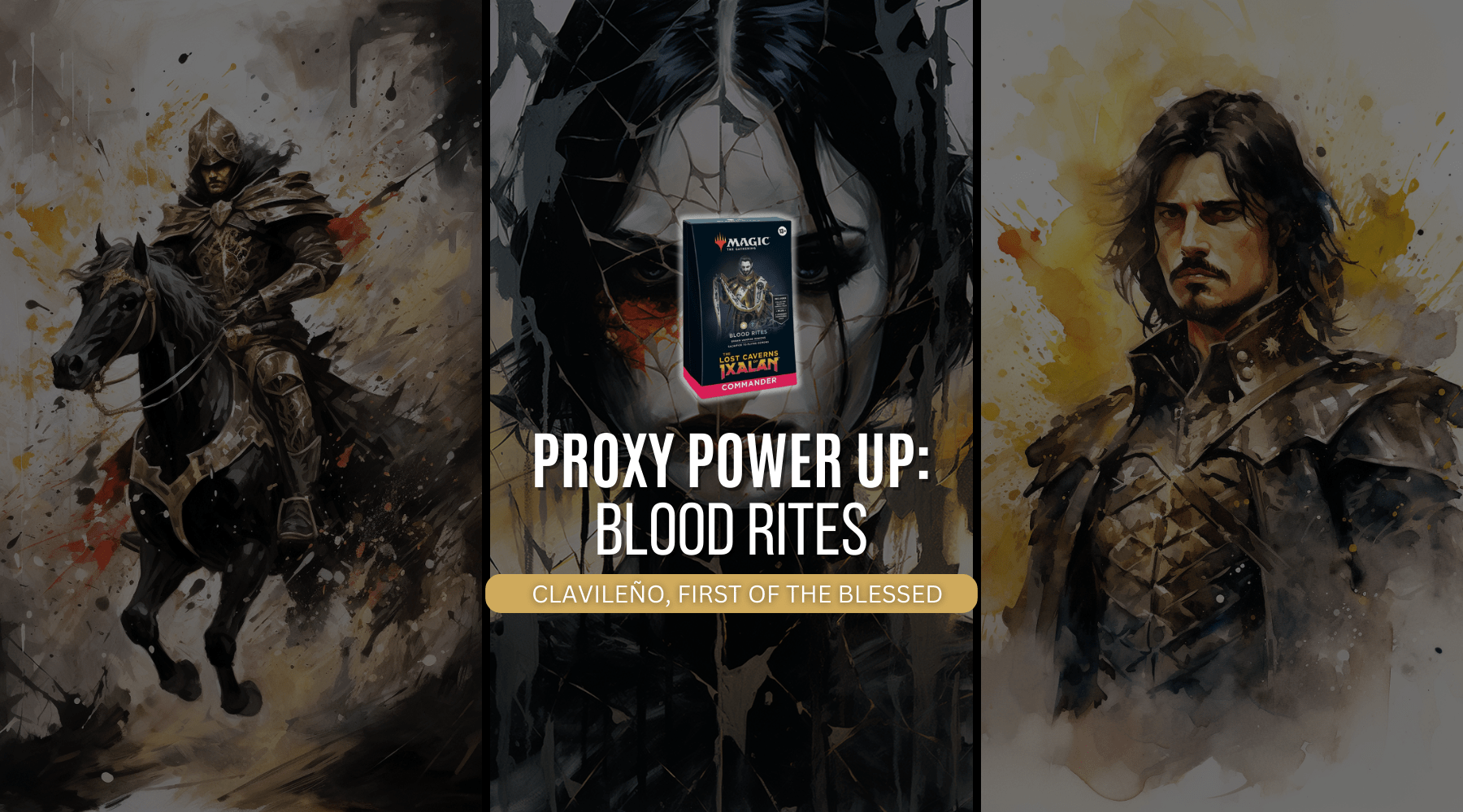 Blood Rites Commander Precon Upgrade Guide Clavileno Proxy Pack