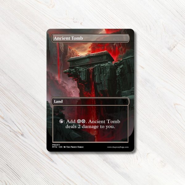 Ancient Tomb Proxy Card – Custom Art Magic: The Gathering Proxy