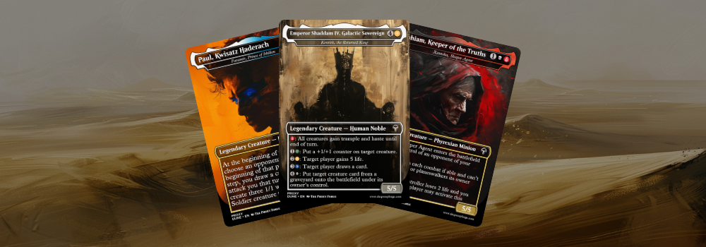 Dune Commander Deck MTG Proxy Magic the Gathering Proxies Kenrith the Returned King Proxy Deck