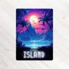 Custom Art Basic Island MTG Proxy High Quality Magic the Gathering Proxies