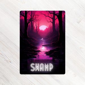 Custom Art Basic Swamp MTG Proxy High Quality Magic the Gathering Proxies