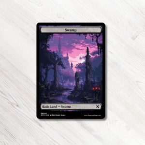 Custom Art Basic Swamp MTG Proxy High Quality Magic the Gathering Proxies