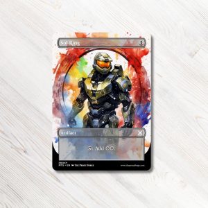 Halo Master Chief Inspired Sol Ring MTG Proxy High Quality Magic the Gathering Proxies
