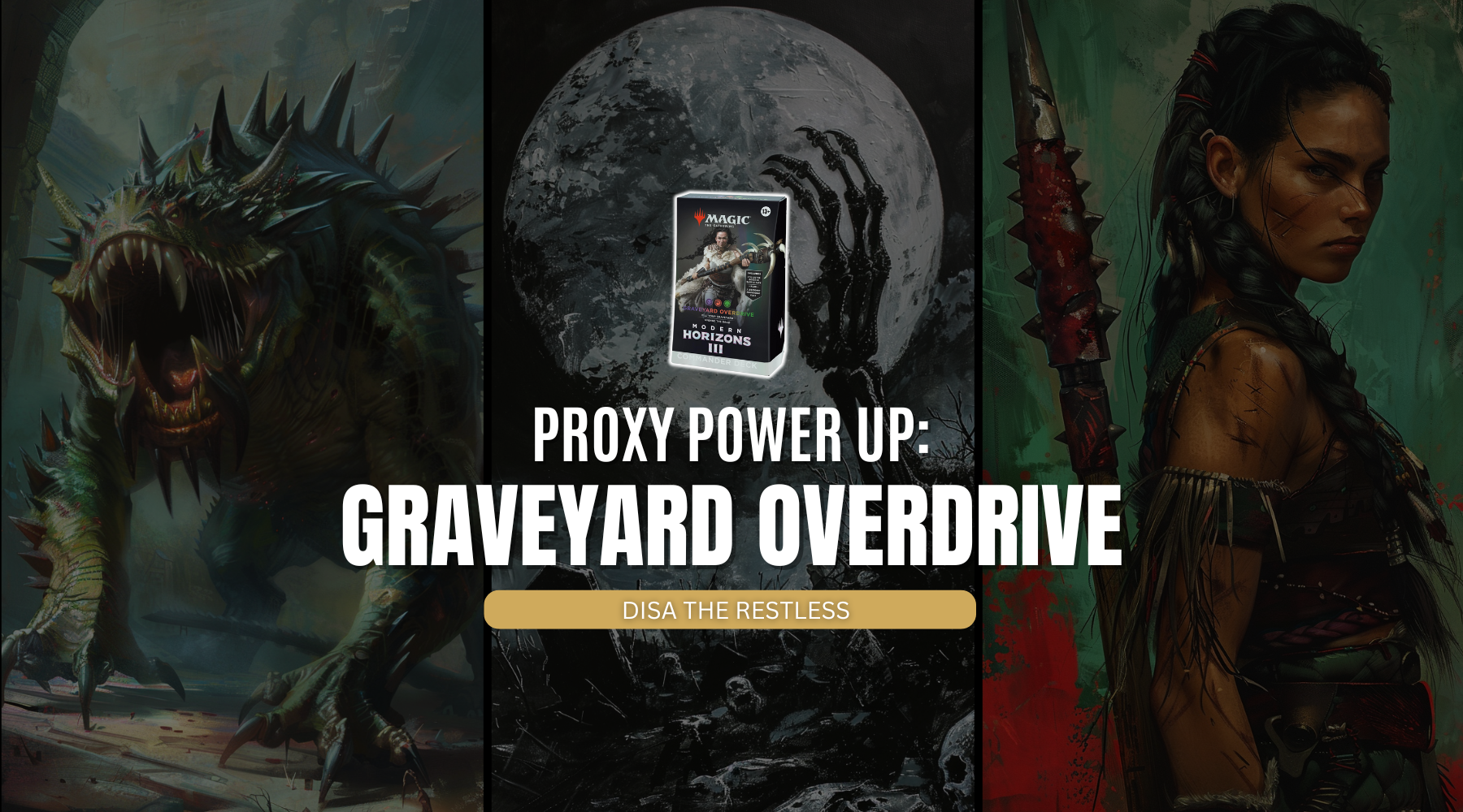 Graveyard Overdrive Commander Precon Upgrade Guide MTG Proxy Magic the Gathering Proxies Modern Horizons 3 Precon Upgrade