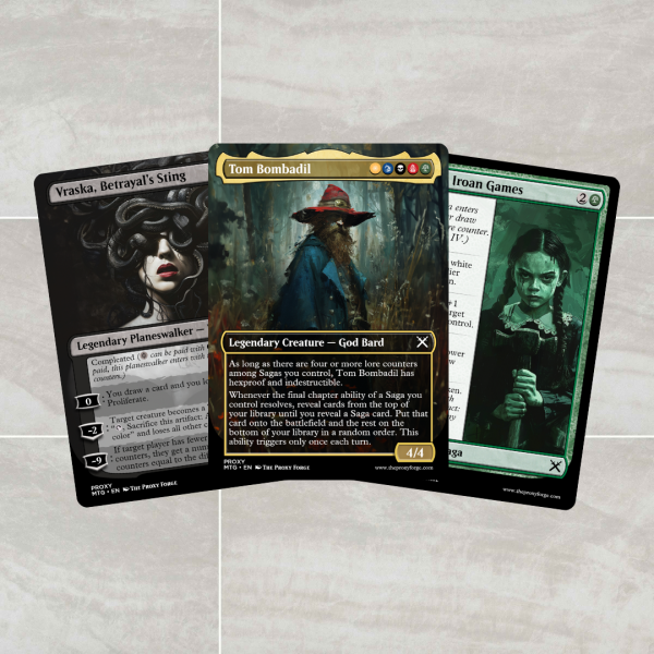 MTG Proxy Ready-to-Play Commander Deck: Tom Bombadil Sagas (Horror)