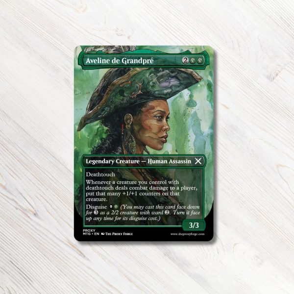 Aveline de Grandpre MTG Proxy High Quality Magic the Gathering Proxies Assassin's Creed MTG proxy