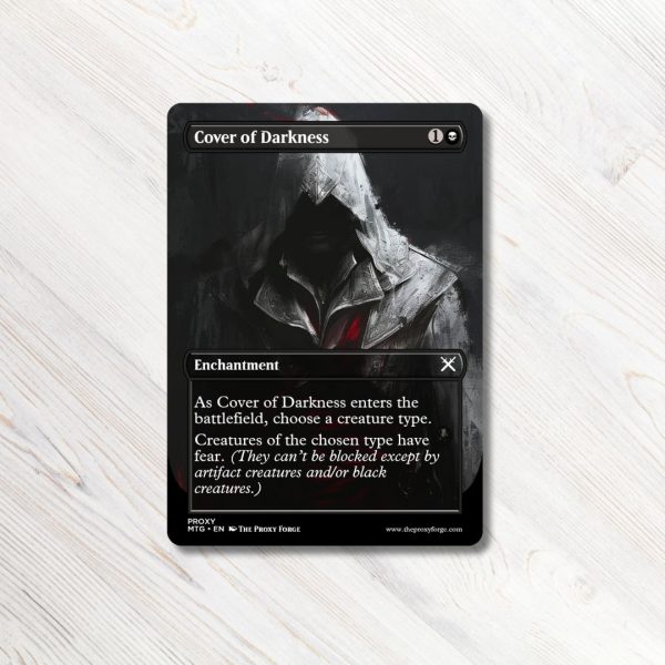 Cover of Darkness MTG Proxy High Quality Magic the Gathering Proxies Assassin's Creed MTG proxy