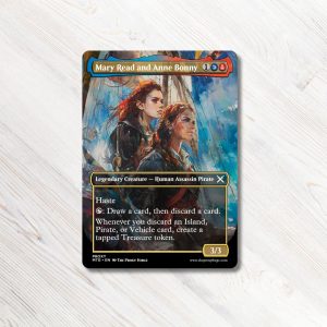 Mary Read and Anne Bonny MTG Proxy High Quality Magic the Gathering Proxies Assassin's Creed MTG proxy