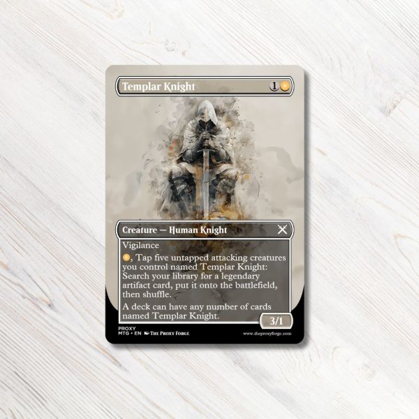 Templar Knight MTG Proxy