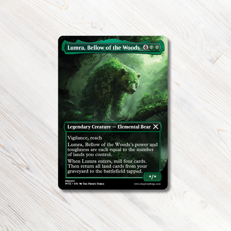 Lumra, Bellow of the Woods MTG Proxy