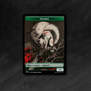 MTG Proxy Token: Squirrel (Vampire)