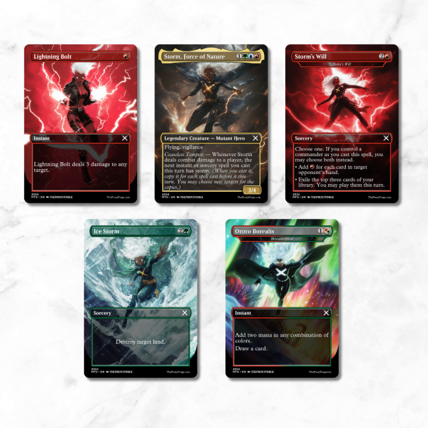 BEST VALUE: MTG Proxy Complete Marvel Secret Lair Superdrop (Save $35!) - Image 3