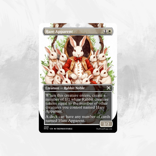 Hare Apparent MTG Proxy