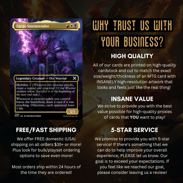 Commander Precon Upgrade Bundle: Mardu Surge MTG Proxy - Image 4