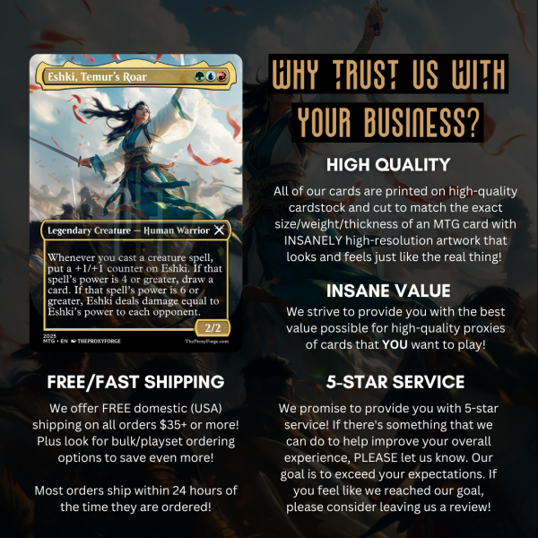 Commander Precon Upgrade Bundle: Temur's Roar MTG Proxy - Image 4