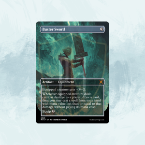 Buster Sword MTG Proxy