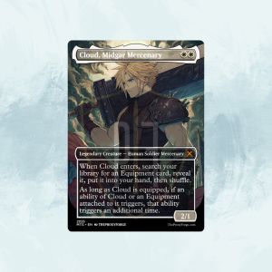 Cloud, Midgar Mercenary MTG Proxy