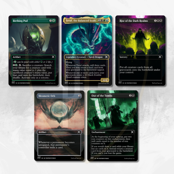 Commander Precon Upgrade Bundle: Sultai Arisen MTG Proxy - Image 2