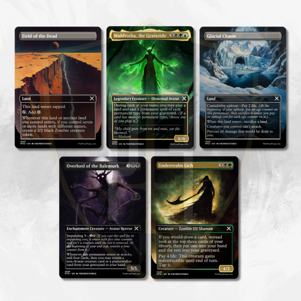Commander Precon Upgrade Bundle: Sultai Arisen MTG Proxy - Image 3