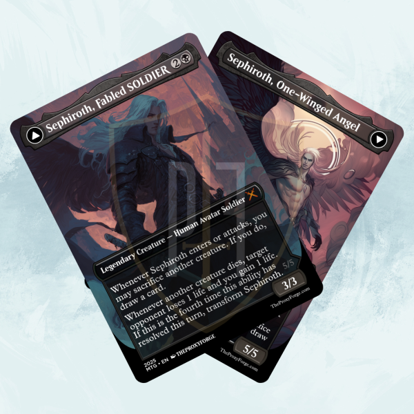 Sephiroth, Fabled SOLDIER MTG Proxy