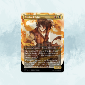 Fire Lord Zuko MTG Proxy