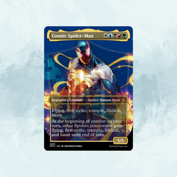 Cosmic Spider-Man MTG Proxy