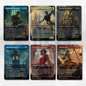 MTG Proxy Playstation Uncharted Secret Lair