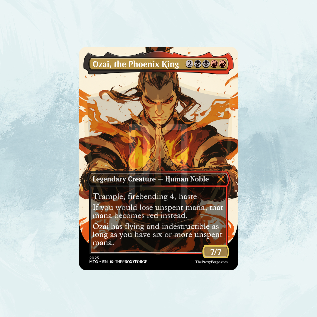 Ozai, the Phoenix King MTG Proxy