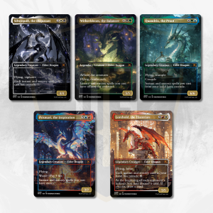 MTG Proxy Strixhaven Elder Dragons Bundle